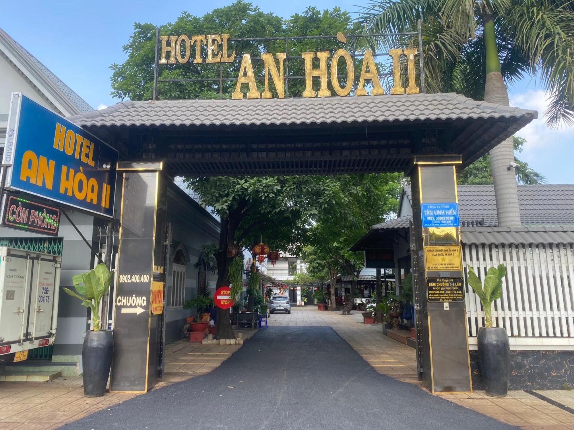 Hotel An Hoa II Bà Rịa Exterior foto